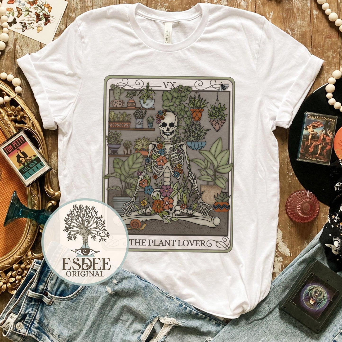 Plant Lover Tarot Card Unisex TShirt