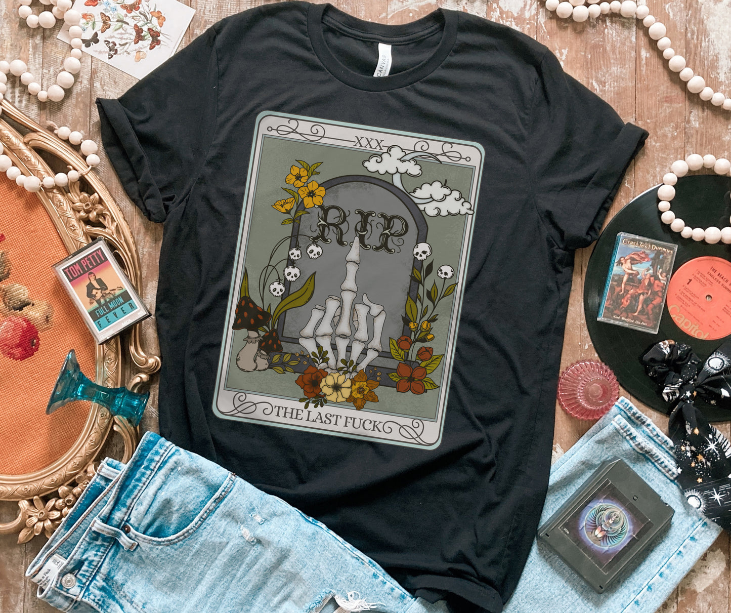 The Last Fuck Tarot Card Witchy Unisex T-Shirt - Esdee