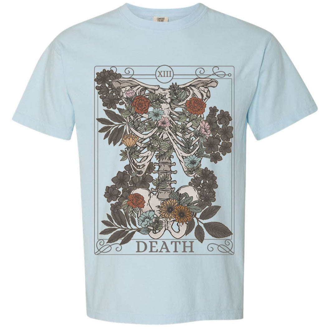 Death Tarot Card Unisex Comfort Colors TShirt - Esdee
