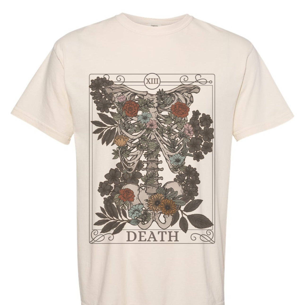 Death Tarot Card Unisex Comfort Colors TShirt - Esdee