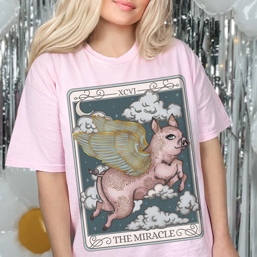 The Miracle Tarot Card Unisex TShirt -Esdee
