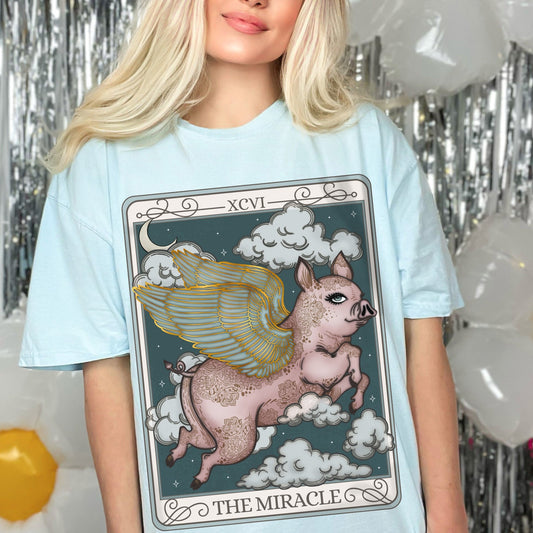 The Miracle Tarot Card Unisex TShirt -Esdee