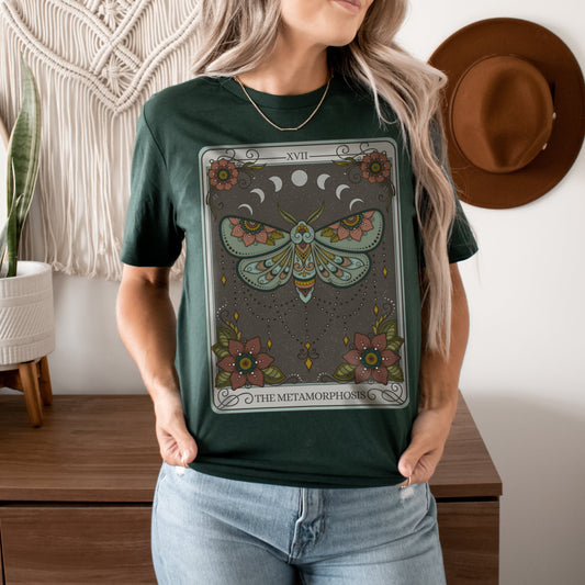 The Metamorphosis Tarot Card T-Shirt Esdee