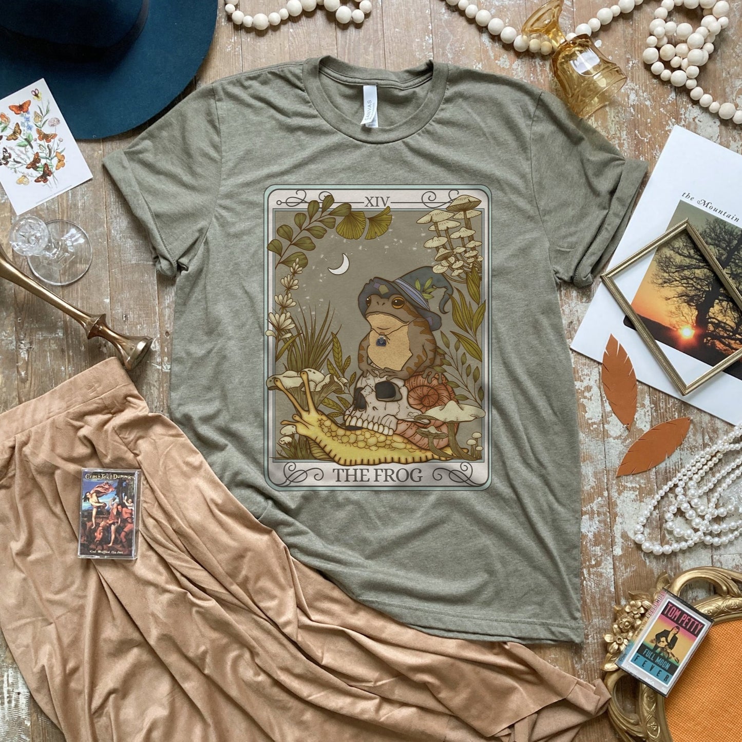 Frog Tarot Card Unisex T-Shirt