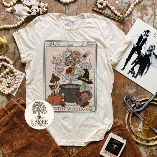 The Witch Tarot Card Bella Canvas T-Shirt