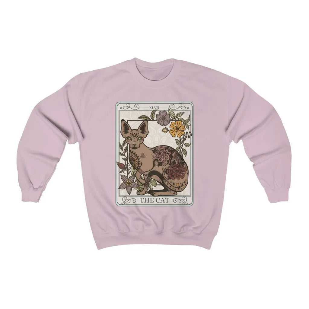 The Cat Tarot Card Crewneck Sweatshirt Esdee