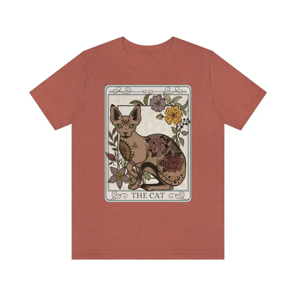 The Cat Tarot Card Unisex T-Shirt Esdee