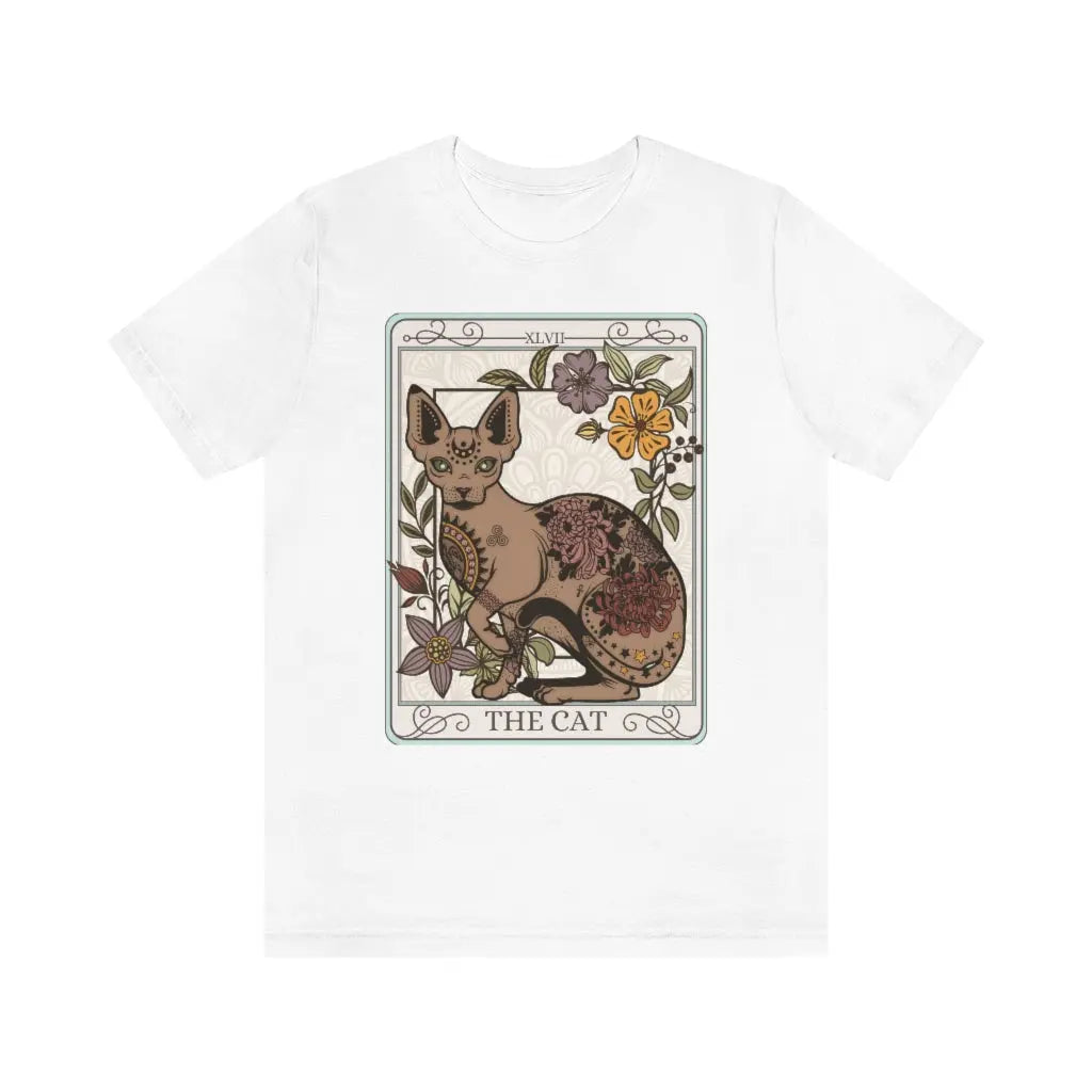 The Cat Tarot Card Unisex T-Shirt Esdee