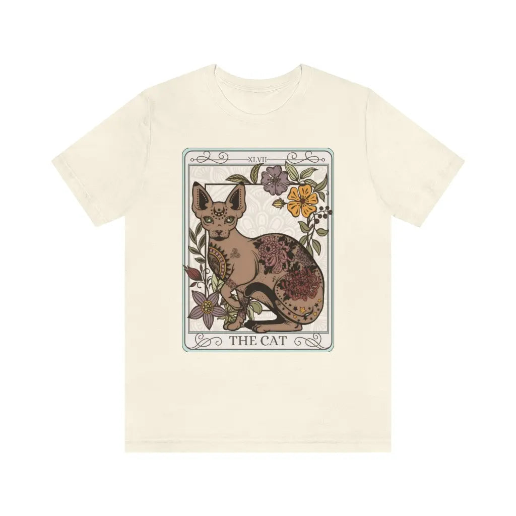 The Cat Tarot Card Unisex T-Shirt Esdee