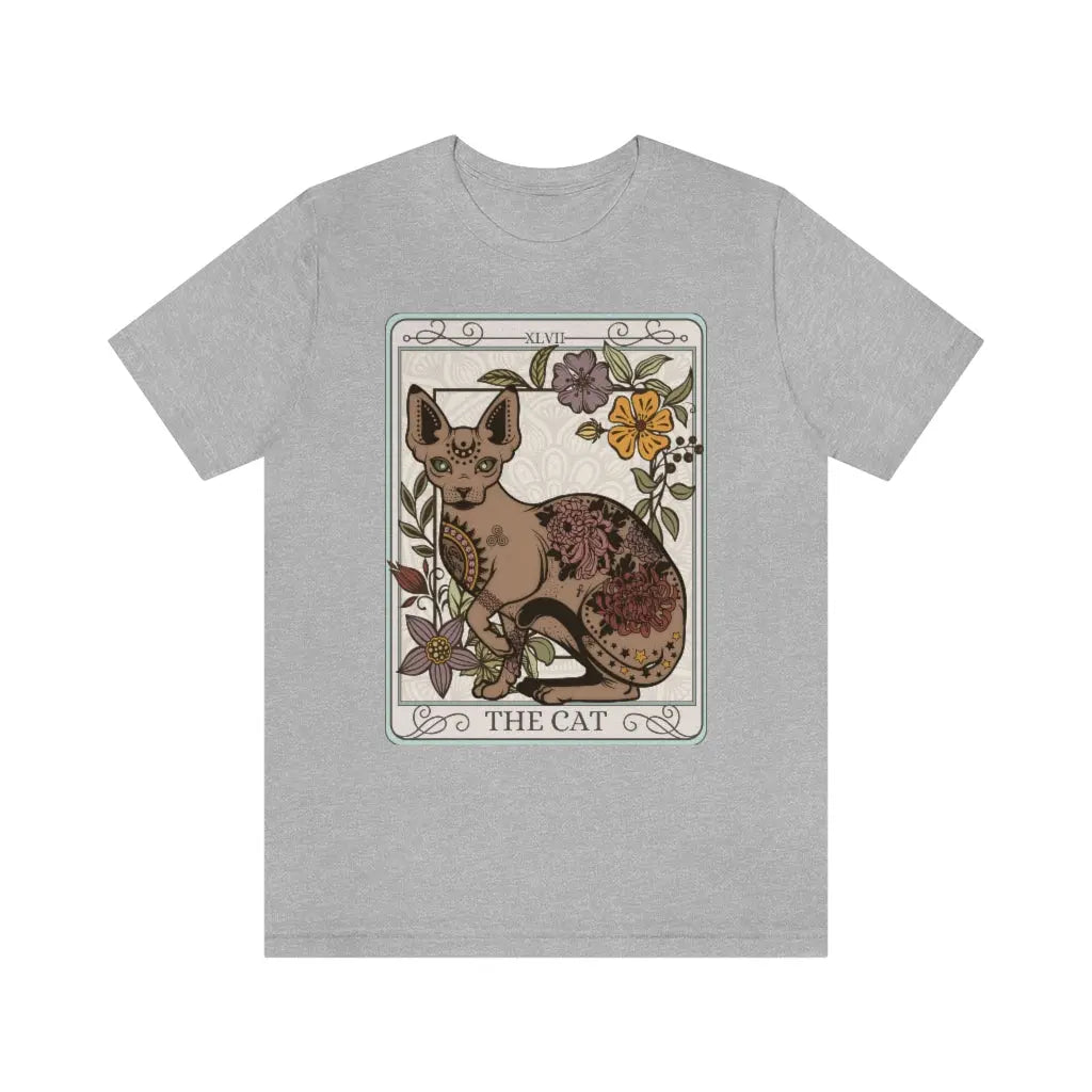 The Cat Tarot Card Unisex T-Shirt Esdee