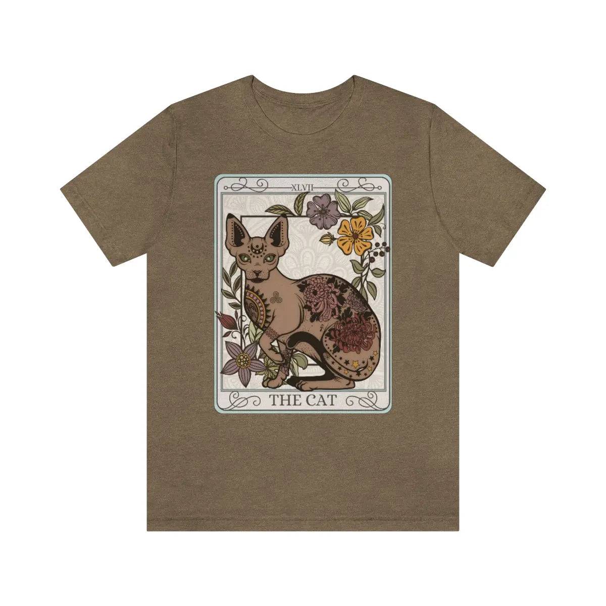 The Cat Tarot Card Unisex T-Shirt Esdee