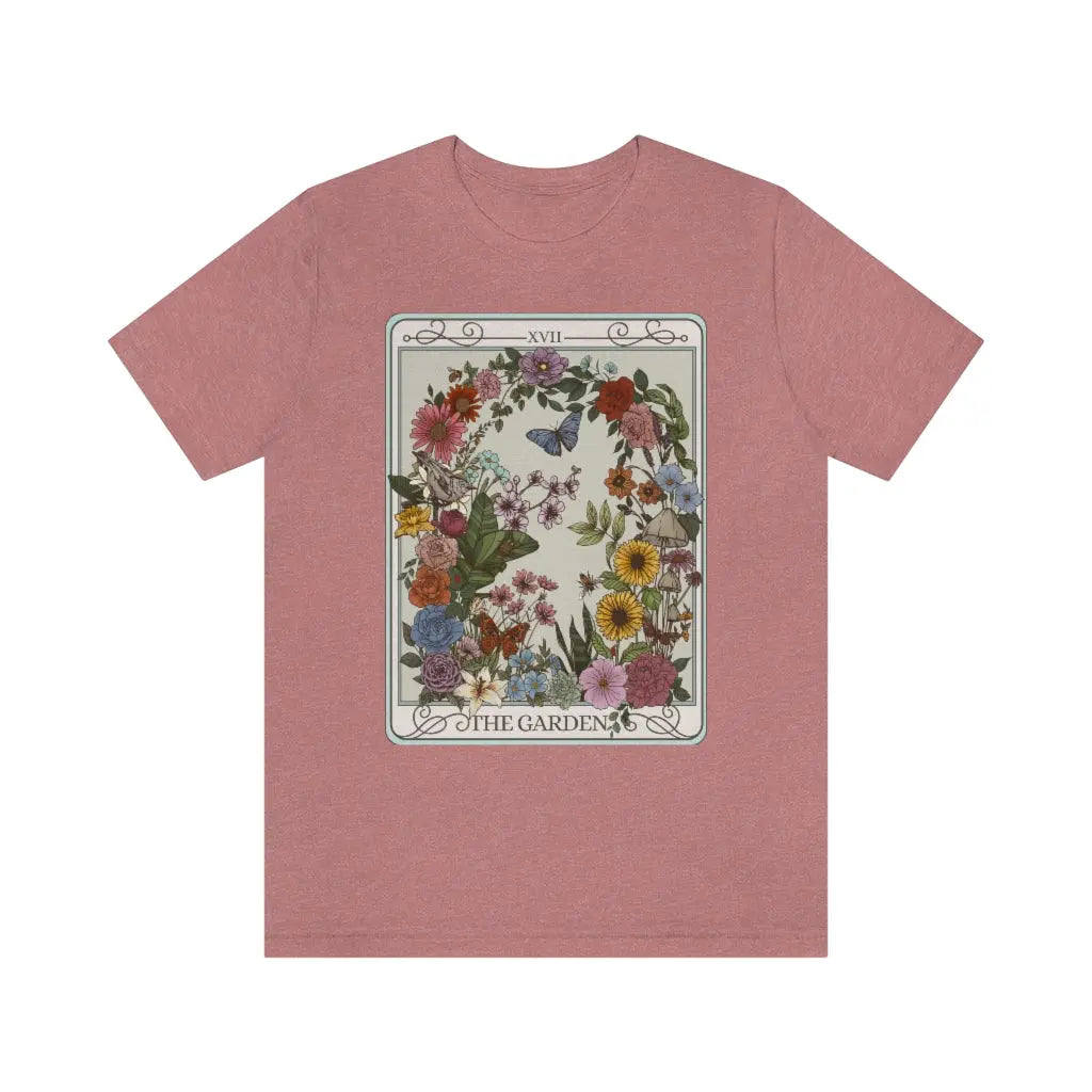 The Garden Tarot Card Unisex T-Shirt Esdee