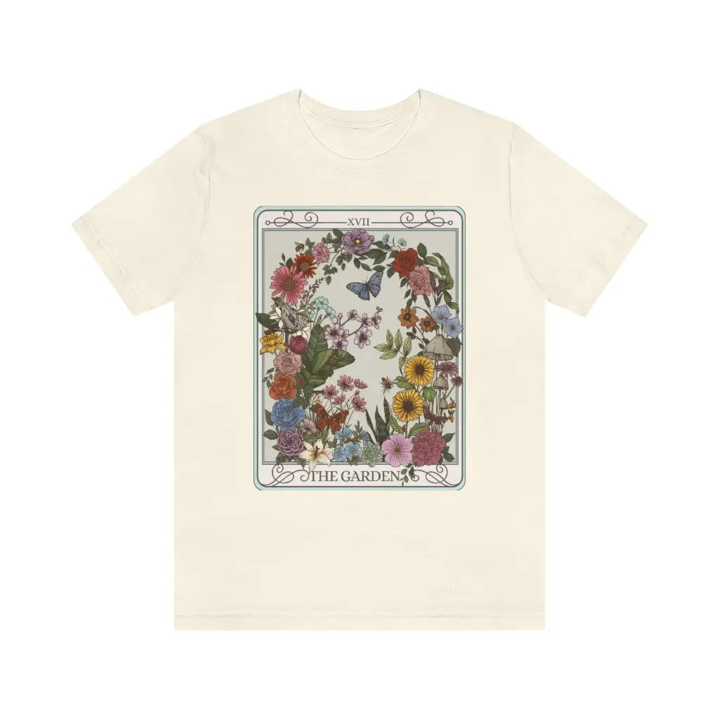 The Garden Tarot Card Unisex T-Shirt Esdee
