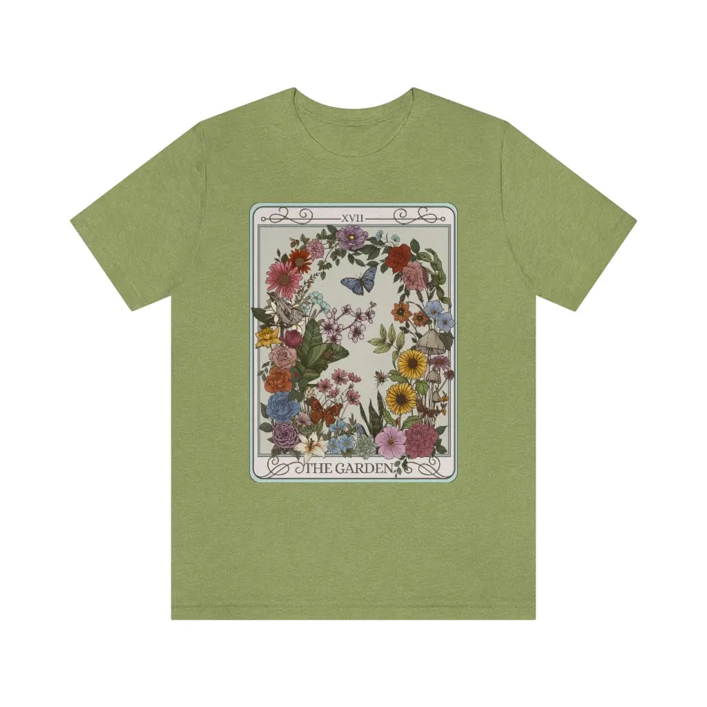 The Garden Tarot Card Unisex T-Shirt Esdee