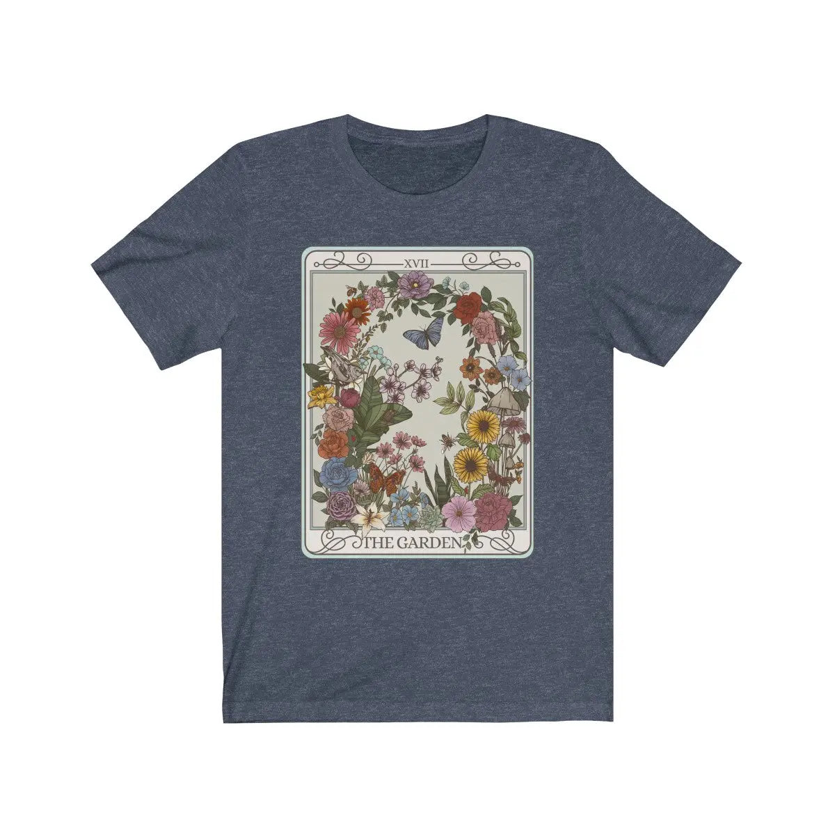 The Garden Tarot Card Unisex T-Shirt Esdee