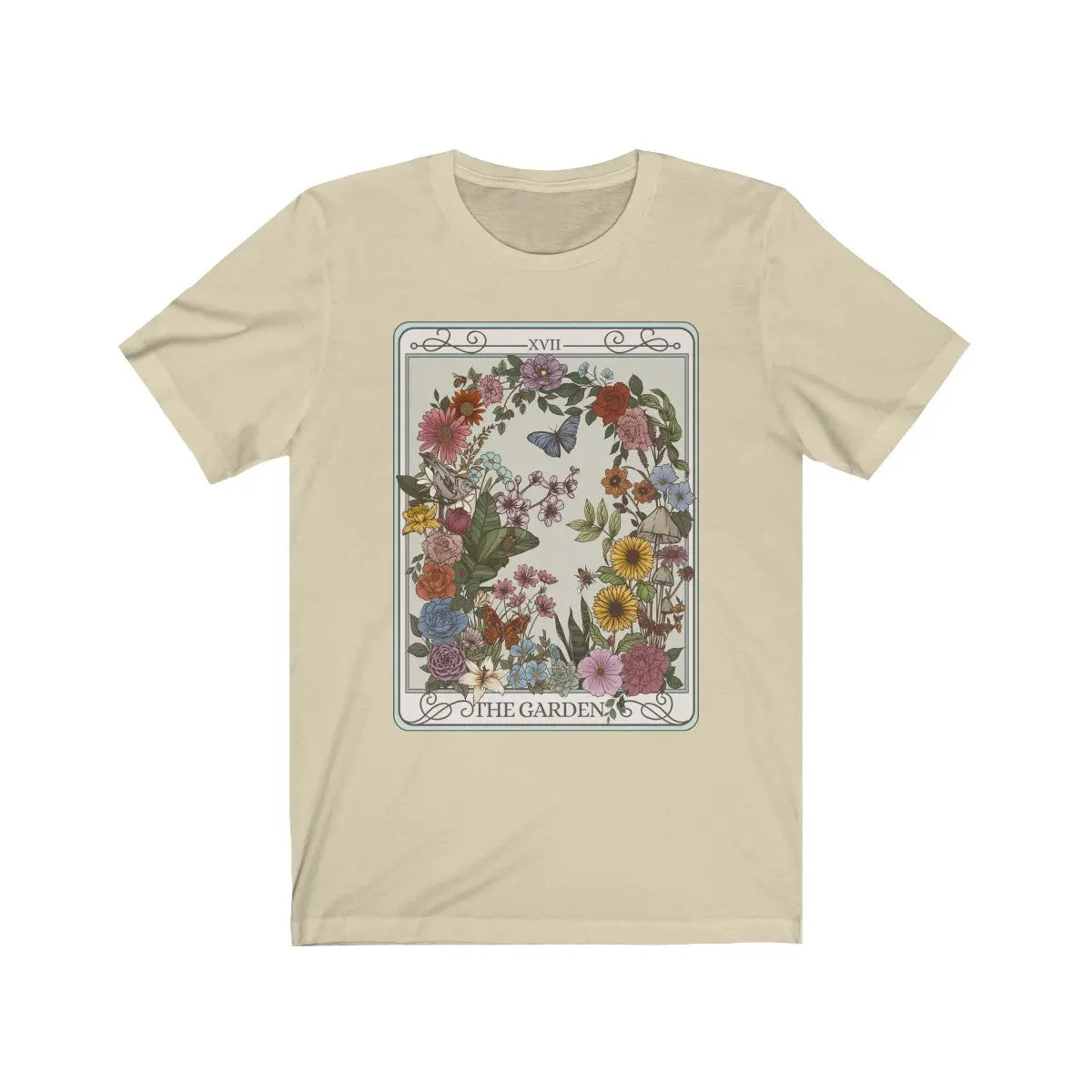 The Garden Tarot Card Unisex T-Shirt Esdee