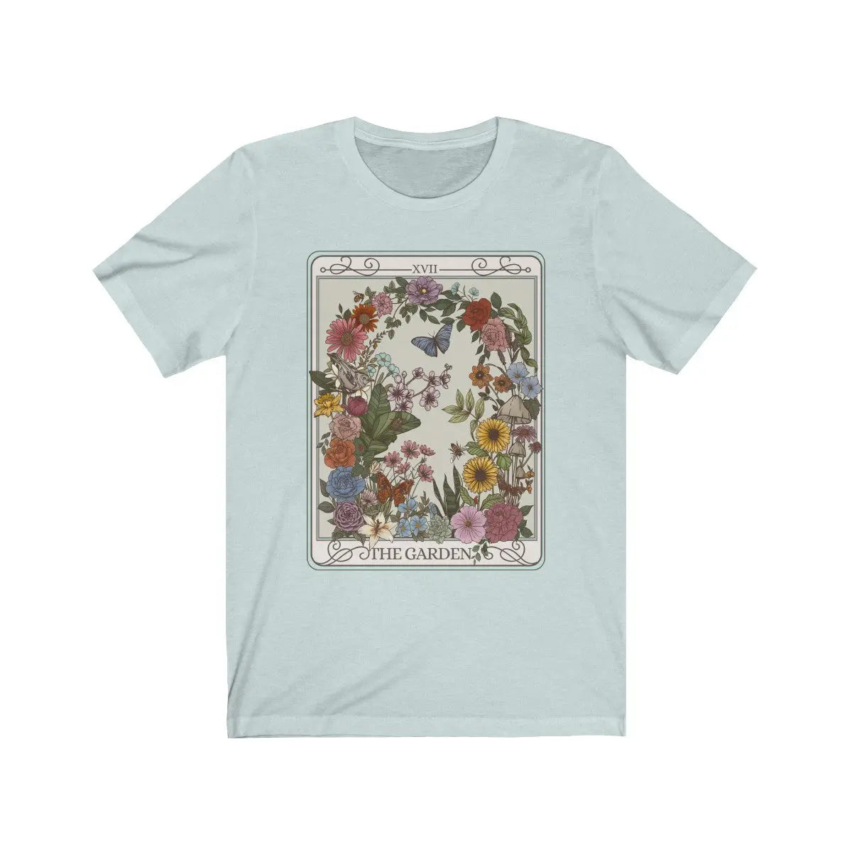 The Garden Tarot Card Unisex T-Shirt Esdee