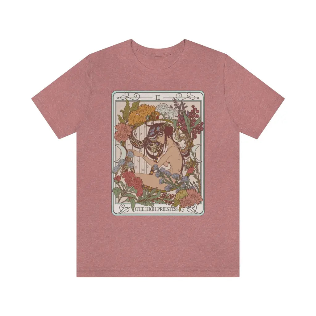 The High Priestess Tarot Card UnisexT-Shirt Esdee