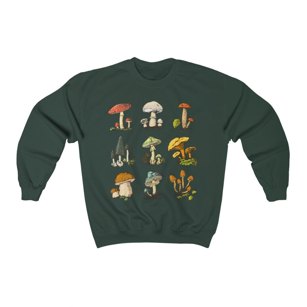 Mushrooms Crewneck Sweatshirt - Esdee