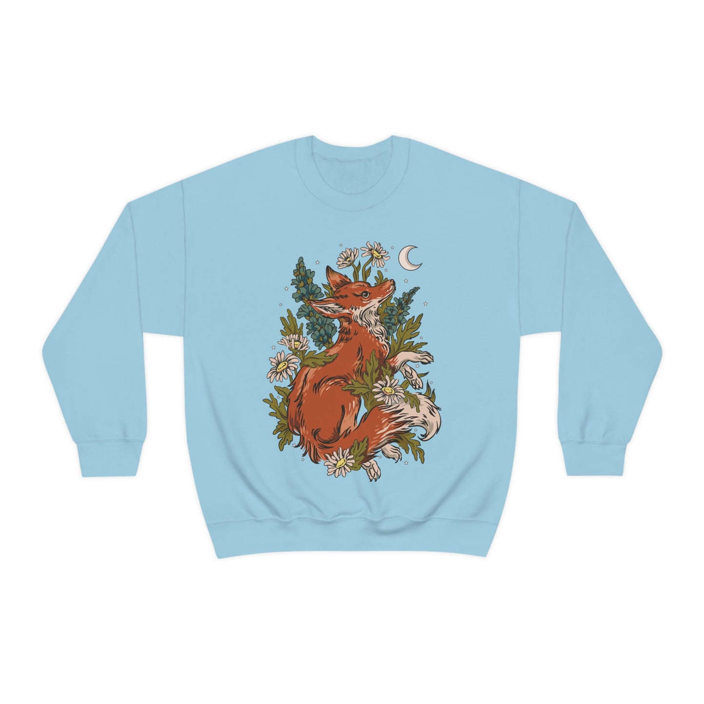 Forestcore Fox Unisex Crewneck Sweatshirt - Esdee