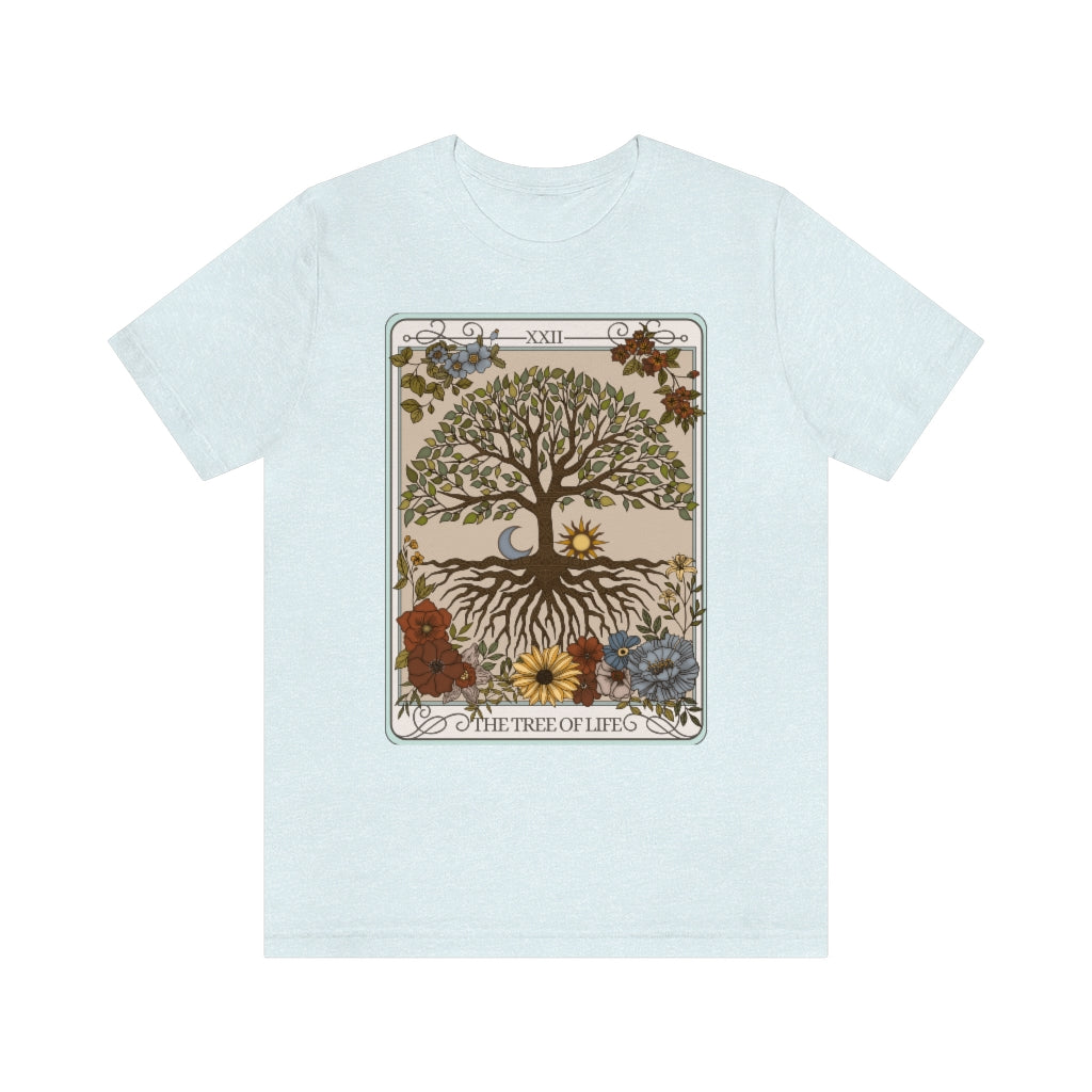 The Tree of Life Tarot Card T-Shirt Esdee