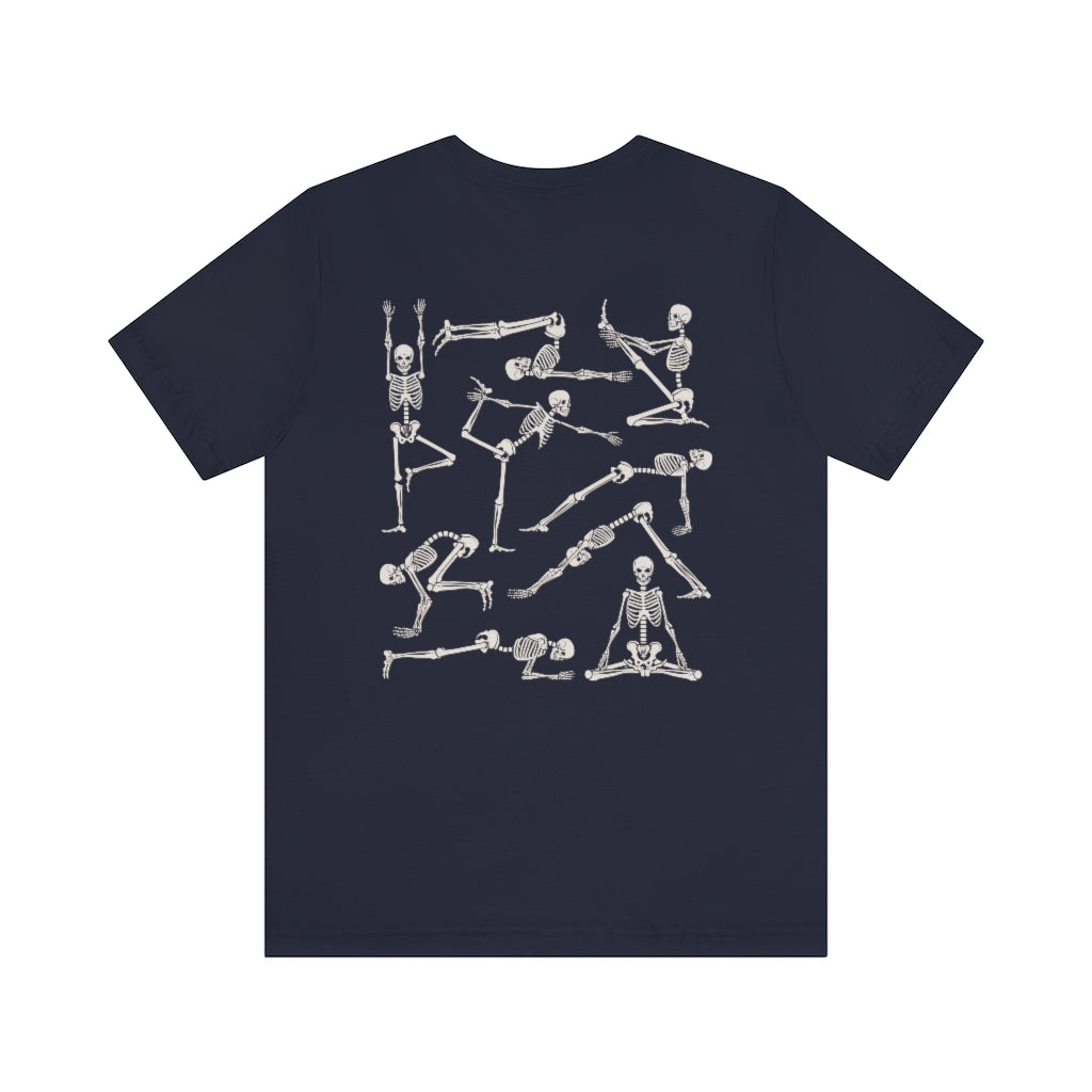 Skeleton Yoga Unisex T-Shirt Esdee
