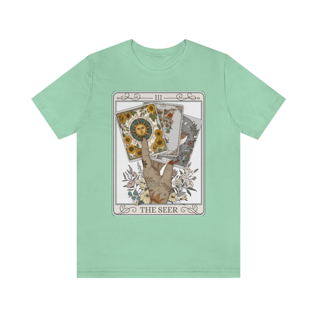 The Seer Tarot Card T-Shirt Esdee