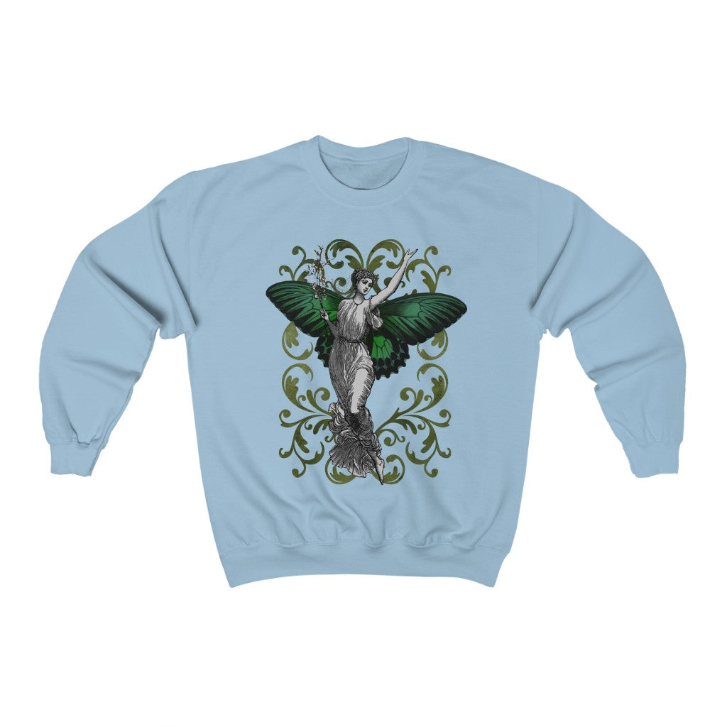 Green Fairy Crewneck Sweatshirt - Esdee