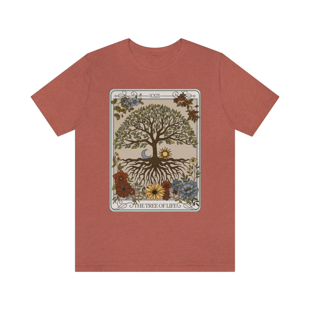 The Tree of Life Tarot Card T-Shirt Esdee