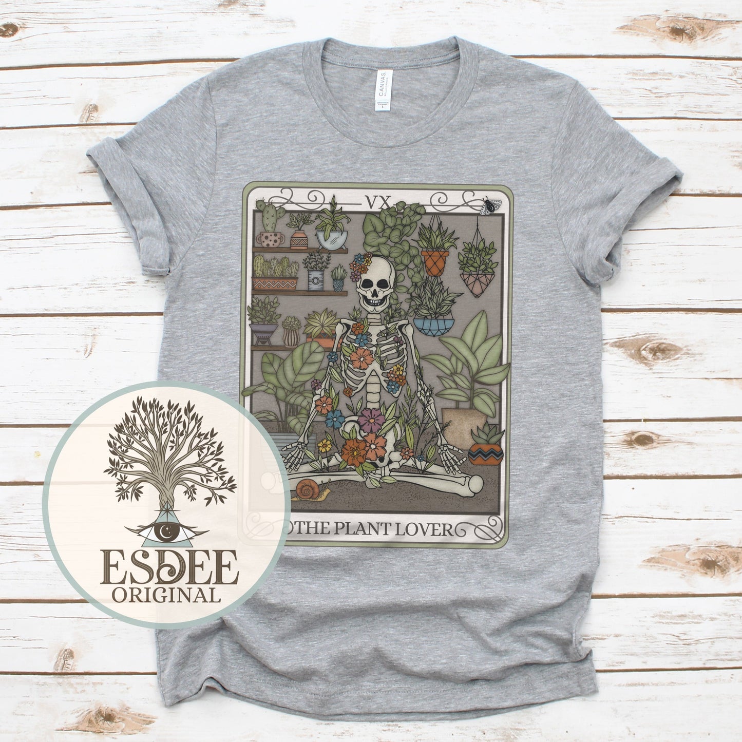 Plant Lover Tarot Card Unisex TShirt