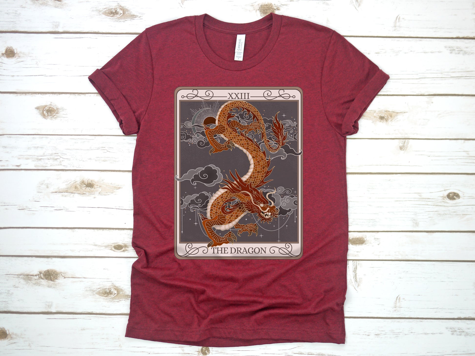 The Dragon Tarot Card Unisex T-Shirt -Esdee