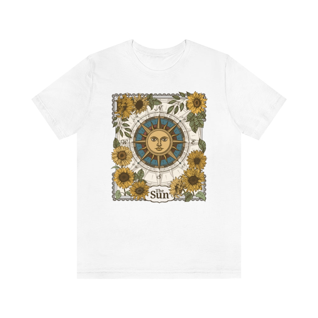 The Sun Tarot Card Unisex T-Shirt - Esdee