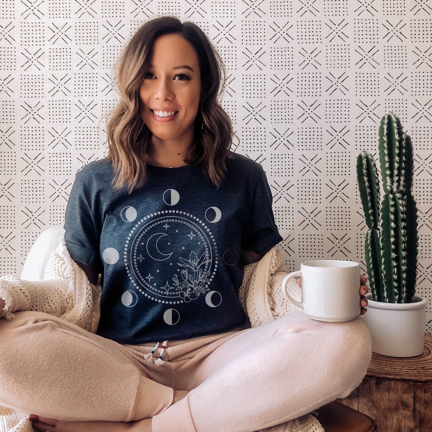 Moon Phase Unisex Short Sleeve Tee - Esdee