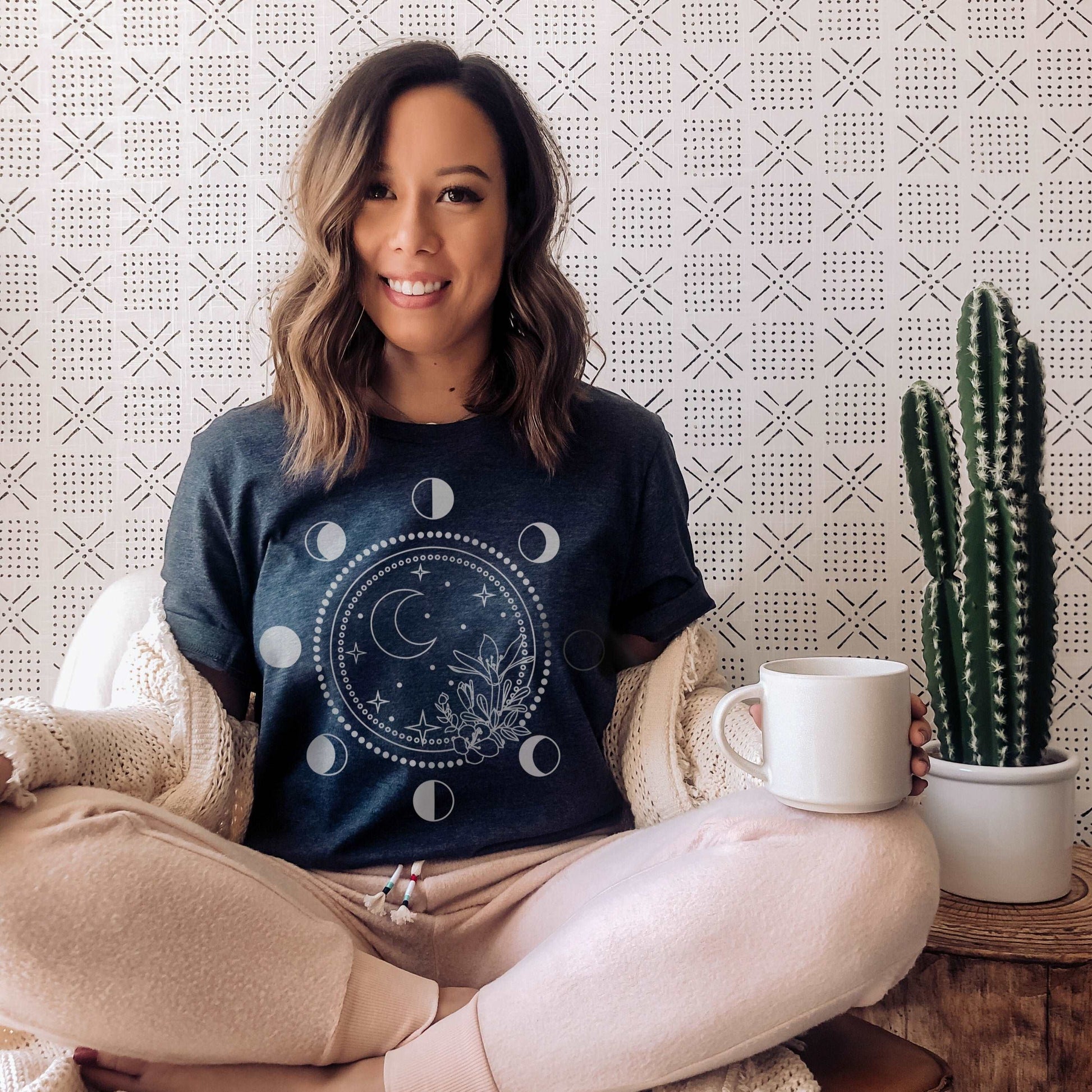 Moon Phase Unisex Short Sleeve Tee - Esdee