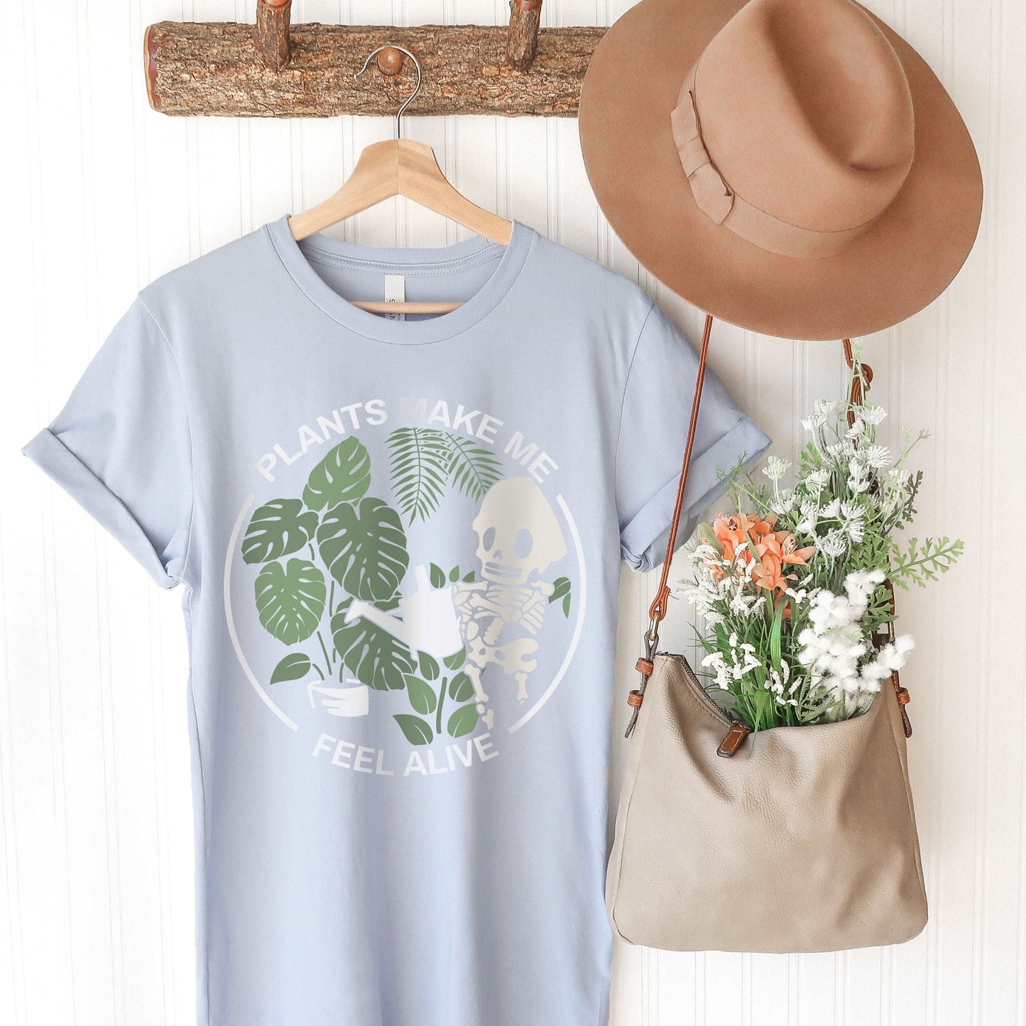 Plants Make Me Feel Alive T-Shirt - Esdee