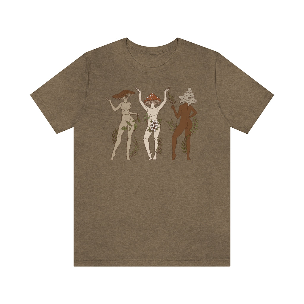 Mushroom Ladies Color T-Shirt - Esdee