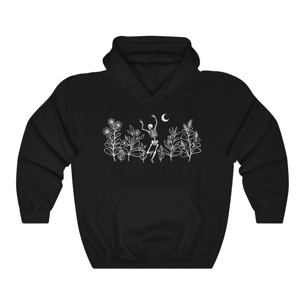 Wildflower Skeleton Hooded Sweatshirt - Esdee