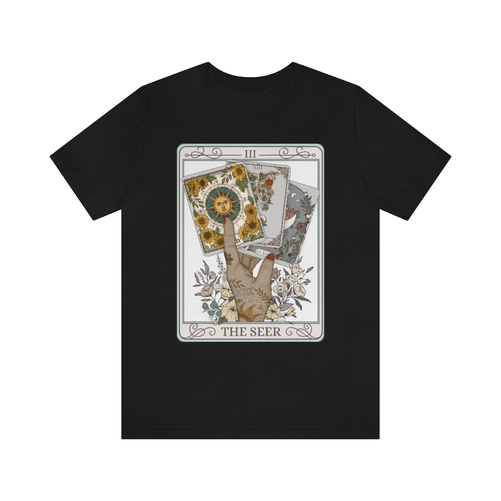 The Seer Tarot Card T-Shirt Esdee