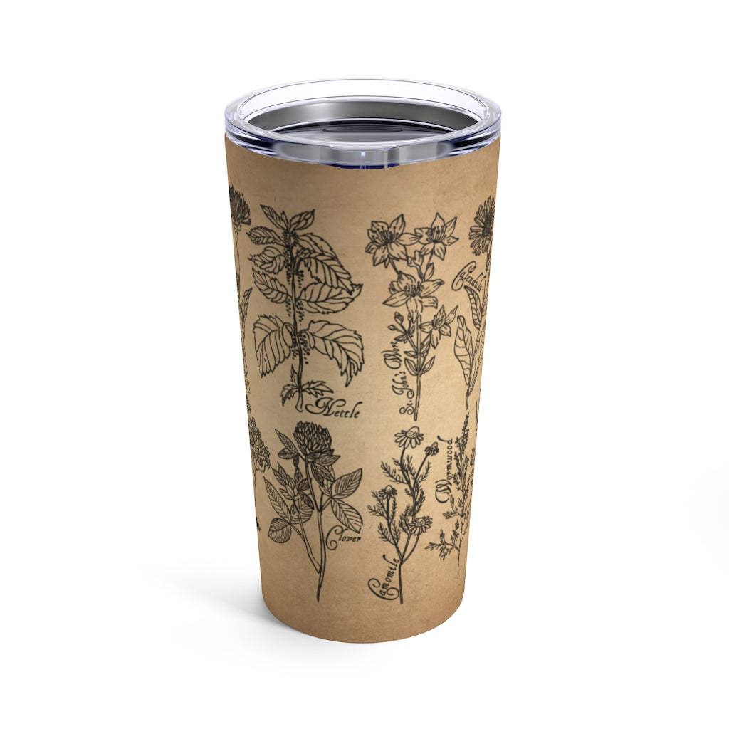 Vintage Herbs Insulated 20oz Tumbler - Esdee Designs