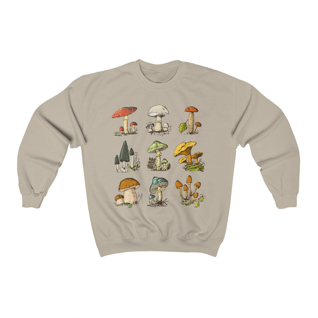 Mushrooms Crewneck Sweatshirt - Esdee