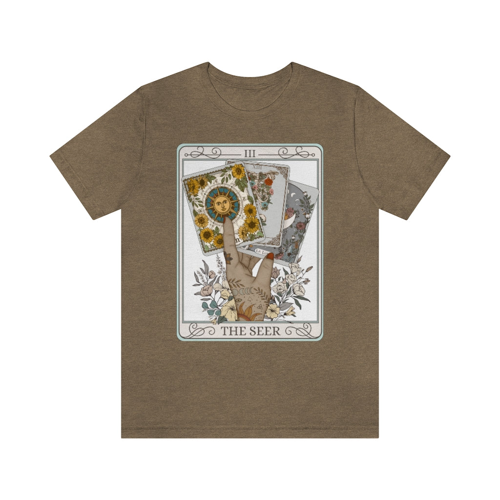 The Seer Tarot Card T-Shirt Esdee