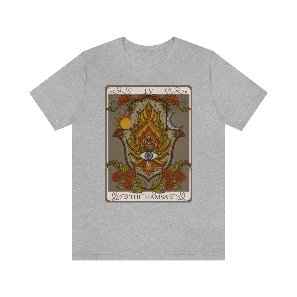 Hamsa Tarot Card Unisex T-Shirt - Esdee