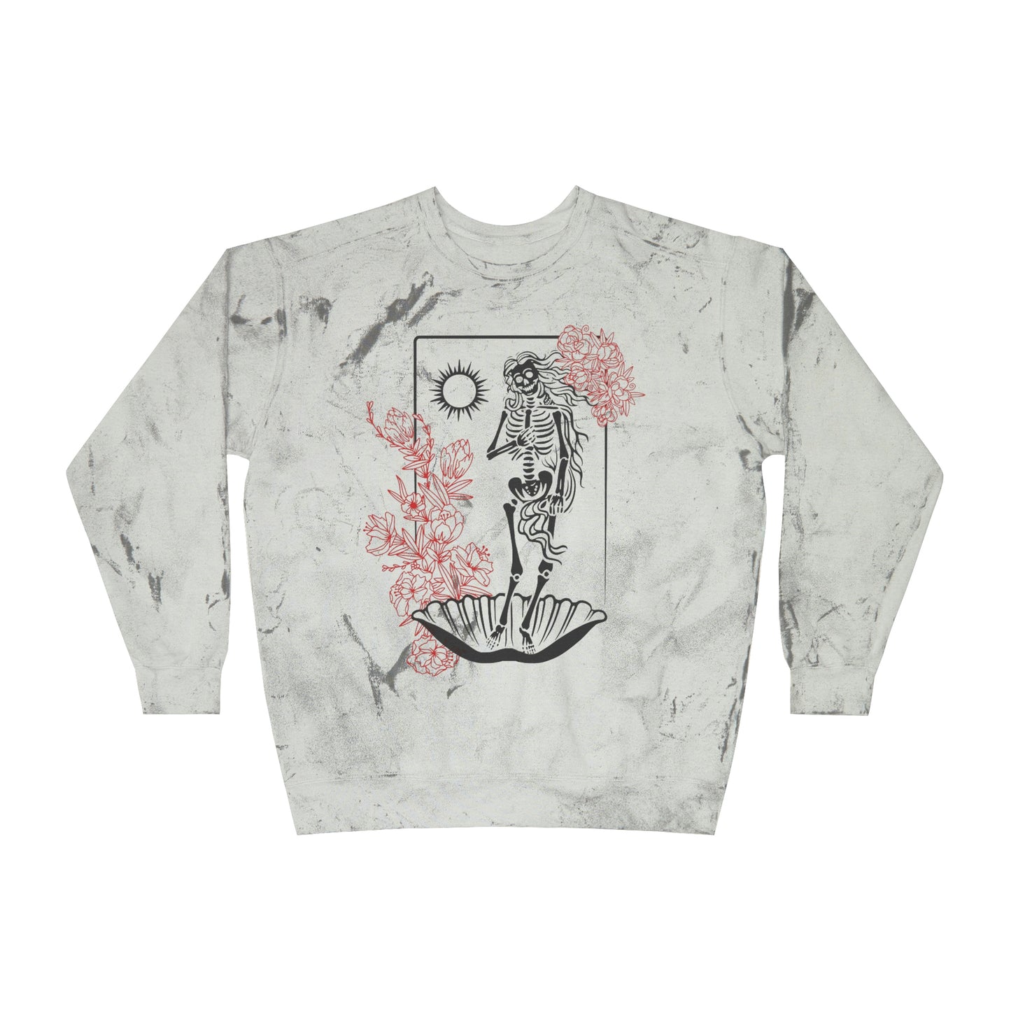 Birth of Venus Unisex Color Blast Sweatshirt - Esdee