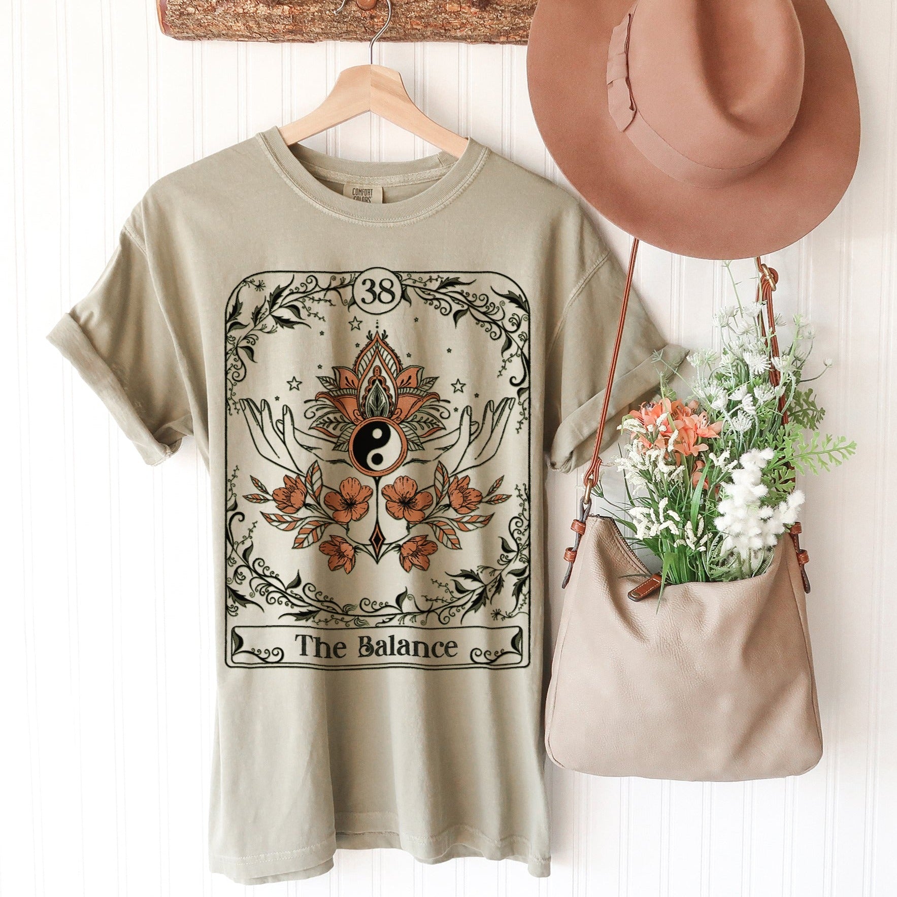 The Balance Ad Meliora Custom Tarot Card Unisex TShirt - Esdee