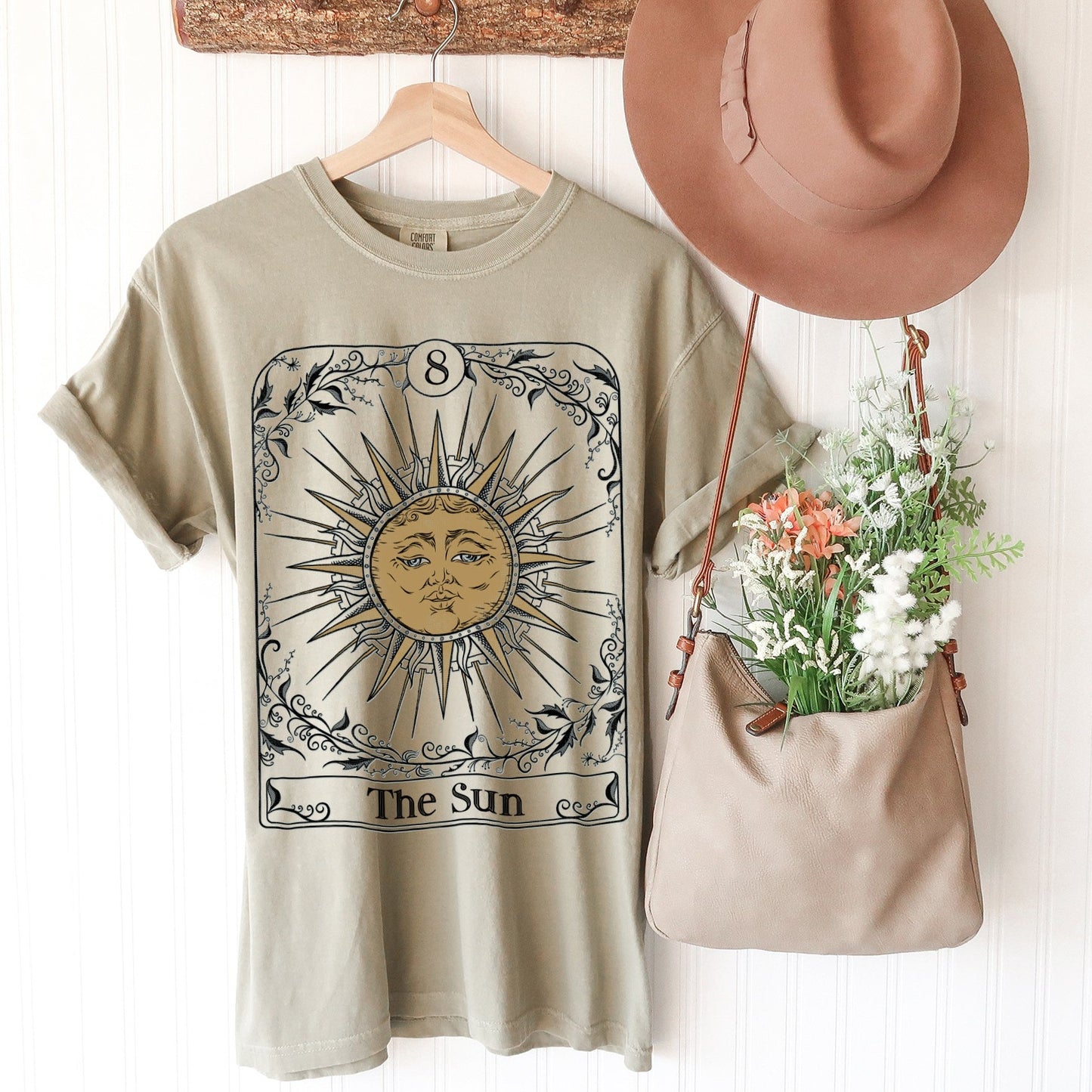 The Sun Ad Meliora Custom Tarot Card Unisex TShirt