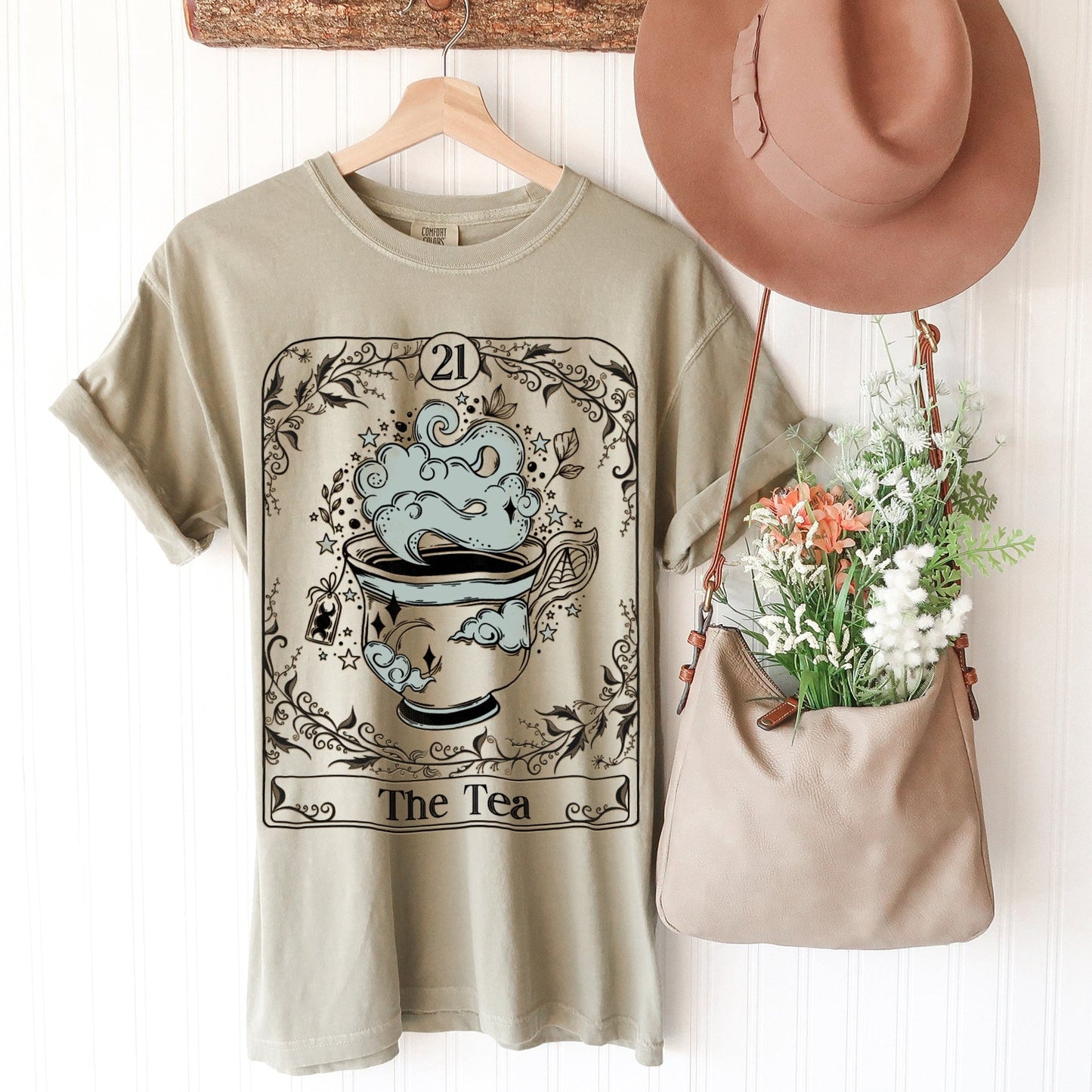 The Tea Ad Meliora Custom Tarot Card Unisex TShirt