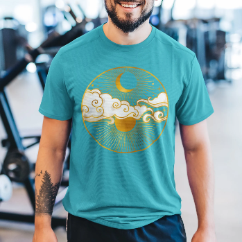 Sun and Moon Celestial T-Shirt - Esdee