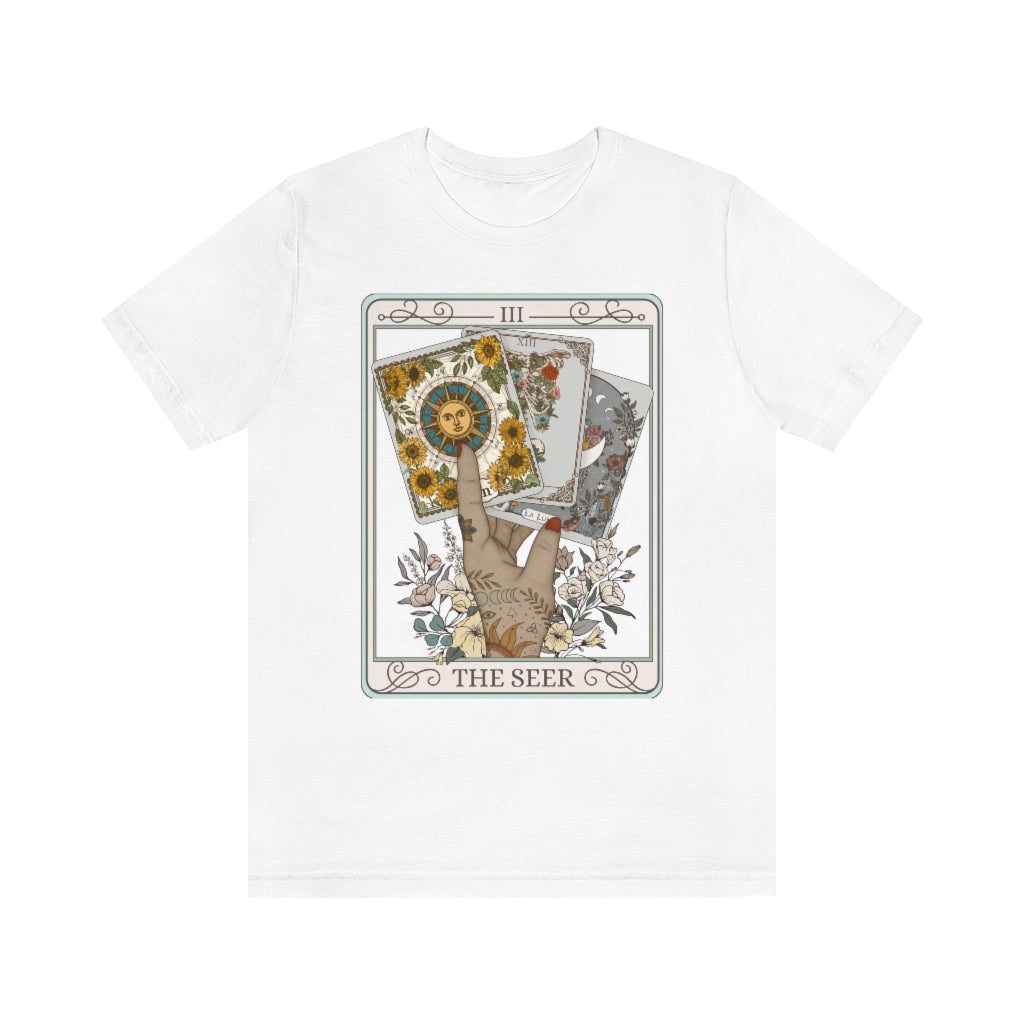 The Seer Tarot Card T-Shirt Esdee
