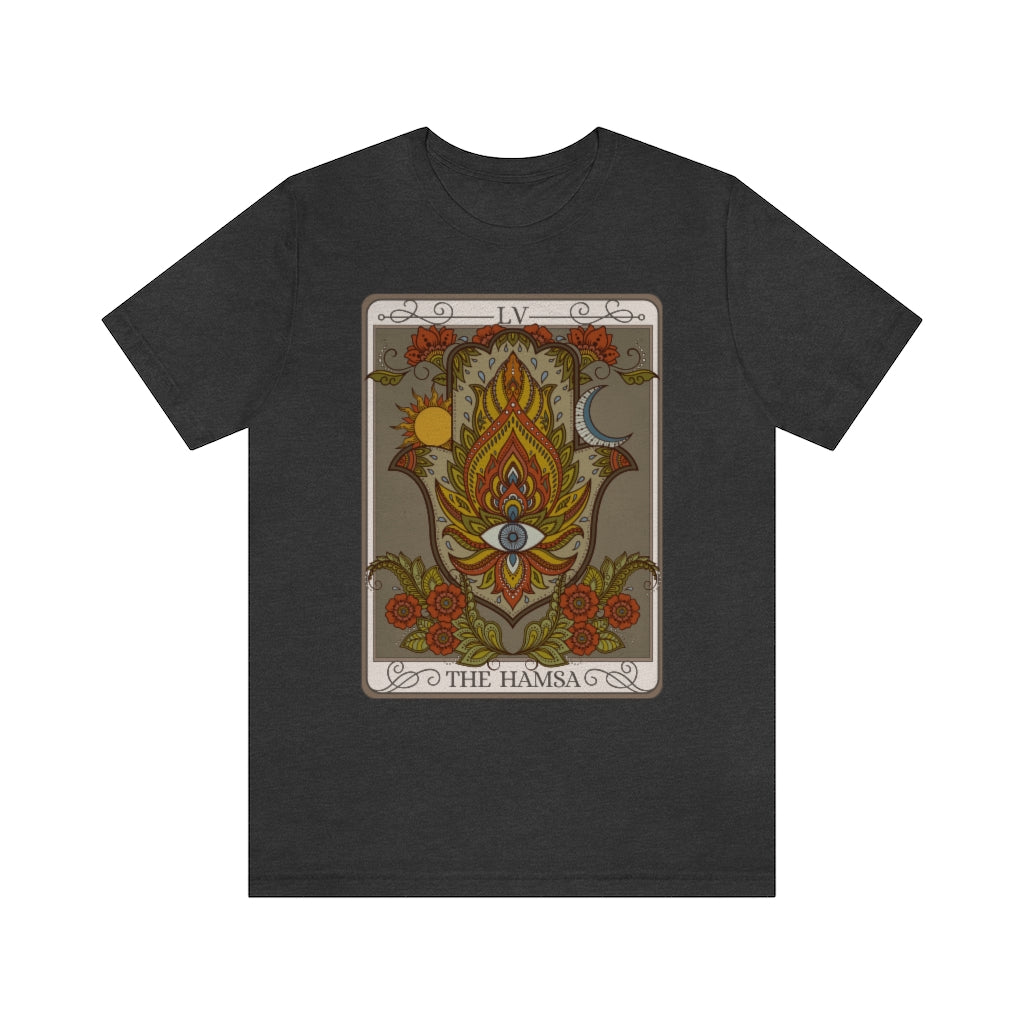 Hamsa Tarot Card Unisex T-Shirt - Esdee