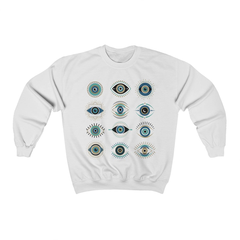 Evil Eye Unisex Crewneck Sweatshirt - Esdee